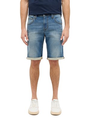 Szorty Męskie Mustang Style Chicago Shorts Z Denim Blue 1016349-5000-773