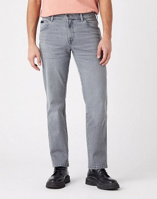 Spodnie Męskie Wrangler Texas Slim Golden Grey W12S3039H