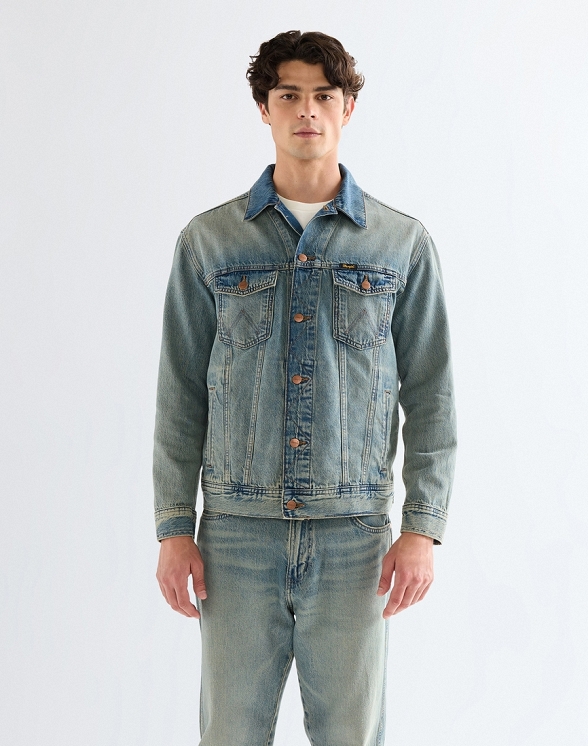 Kurtka Męska Wrangler Anti Fit Jacket Canyon Shade 112378056