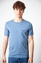 Koszulka Męska Wrangler Logo Tee Captains Blue 112378503