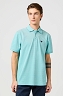 Koszulka Męska Wrangler Refined Polo Shirt Teal 112362834
