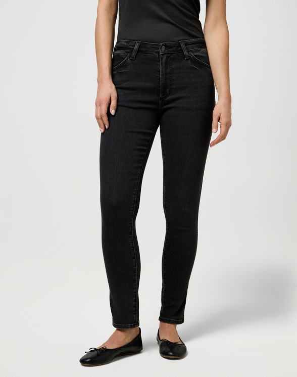 Spodnie Damskie Wrangler Sienna Black Wash 112371164 Spodnie Damskie Wrangler Sienna Black Wash 112371164