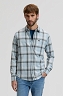 Koszula Męska Lee Leesure Shirt Concrete Gray Plaid 112376583
