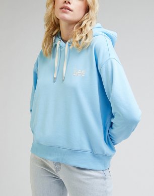 Bluza Damska Lee Essential Hoodie Shasta Blue L53PSRA32