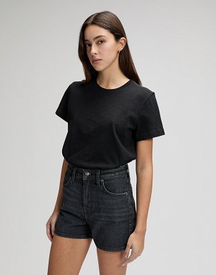 Koszulka Damska Lee Perfect Tee Black 112378787
