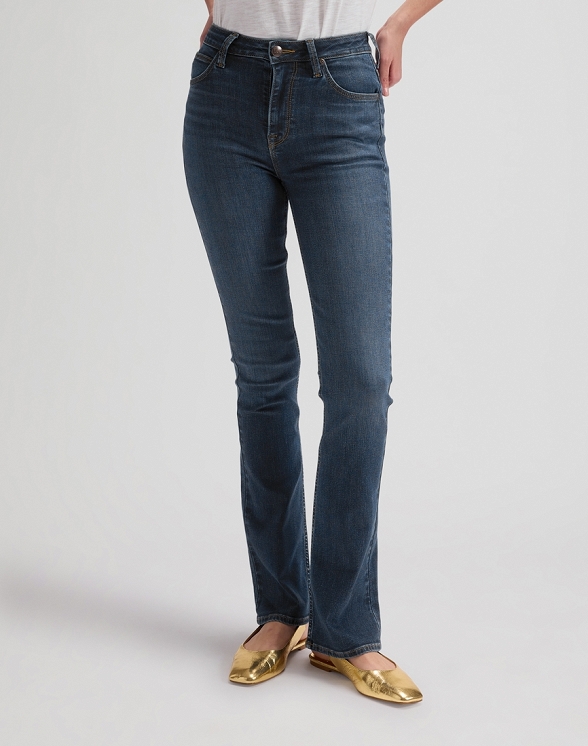 Spodnie Damskie Lee Breese Boot Pop Of Blue 112378783