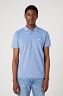 T-shirt Męski Wrangler Refined Polo Shirt Blue W749KHX05