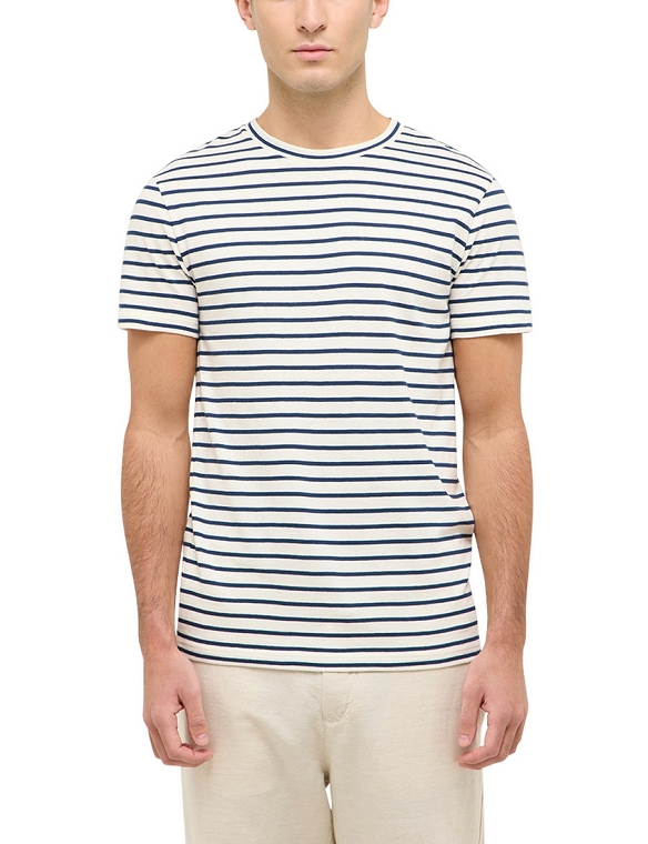 T-shirt Męski Mustang Style Allen Summer Stripe 1016496-12578