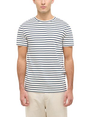 T-shirt Męski Mustang Style Allen Summer Stripe 1016496-12578