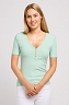 Koszulka Damska Lee Ss Henley Seafoam 112350209