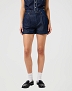 Szorty Damskie Wrangler Pleated Short Saddle 112362704