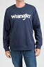 Bluza Męska Wrangler Crew Sweatshirt Navy W6X1HY114