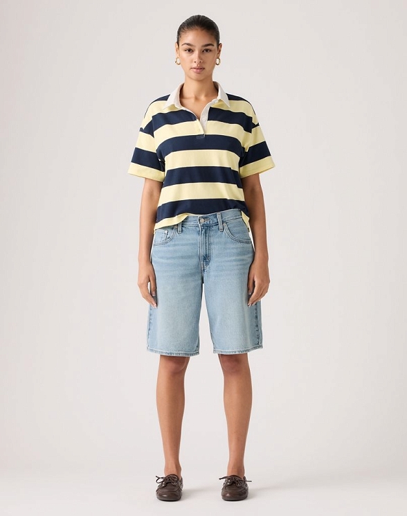 Szorty Damskie Levi`s® Baggy Dad Jort We Did It Short 000MJ-0017