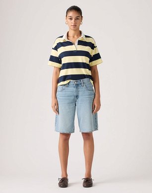 Szorty Damskie Levi`s® Baggy Dad Jort We Did It Short 000MJ-0017