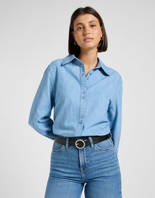 Koszula Damska Lee Balloon Sleeve Shirt Never Ages 112370985