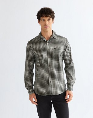Koszula Męska Wrangler 1 Pkt Shirt Poppy Seed 112386946