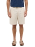 Szorty Męskie Mustang Style Linen Jogger Shorts Ecru 1016459-2014