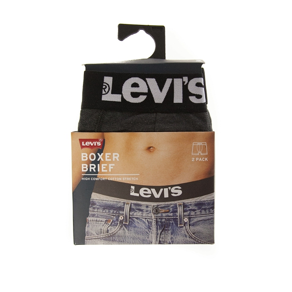 Bokserki Levi`s® 2 Pack Boxer Brief 37149-0404