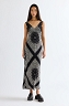 Sukienka Damska Wrangler Bias Slip Dress Faded Black 112378151