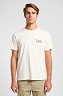 Koszulka Męska Lee Graphic Tee Ecru 112365464