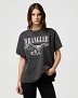 Koszulka Damska Wrangler Girlfriend Tee Faded Black 112370766