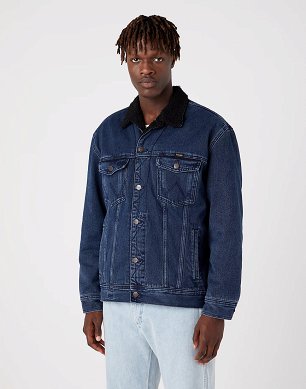 Kurtka Męska Wrangler Antifit Sherpa Moon Shine W441YNY13