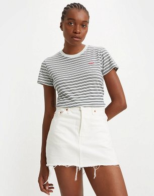 T-shirt Damski Levi`s® The Perfect Tee Chalk Blue 39185-0202