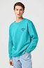 Bluza Męska Wrangler Small Logo Crew Latigo Bay 112364095
