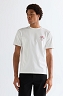 Koszulka Męska Wrangler Small Americana Tee Worn White 112377981