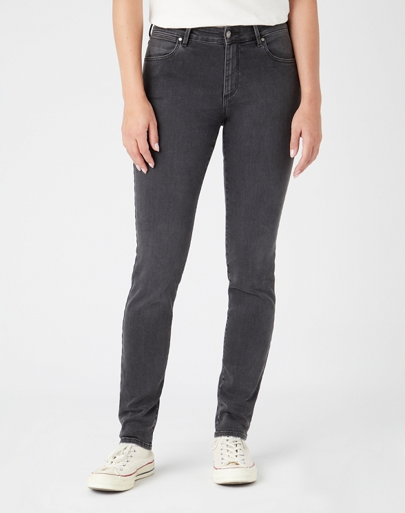 Spodnie Damskie Wrangler Slim Used Black W28LLX32S