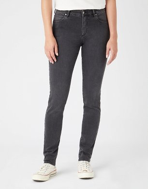Spodnie Damskie Wrangler Slim Used Black W28LLX32S