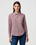 Koszula Damska Wrangler Western Shirt Italian Plum 112370828