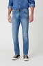 Spodnie Męskie Wrangler Greensboro Medium Stretch In Blue Fever W15QQ892R