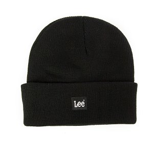 Czapka Męska Lee Beanie Black LP594001