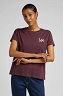 T-shirt Damski Lee Small Logo Tee Boysenberry L43KEH34