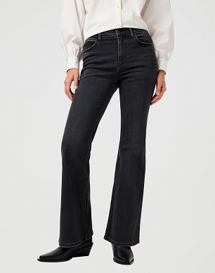 Spodnie Damskie Wrangler Fierce Flare Constellation 112362622