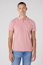 T-shirt Męski Wrangler Refined Polo Shirt Faded Rose W749KHXAP