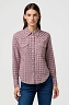 Koszula Damska Wrangler Western Shirt Italian Plum 112370828