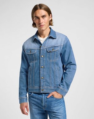 Kurtka Męska Lee Rider Jacket Worn Indigo 112363866