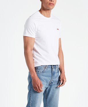 T-shirt LEVI`S® SS Original HM Tee COTTON + PATCH White 56605-0000