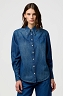 Koszula Damska Wrangler Yoke Denim Shirt Sparkle Blue 112370794
