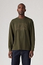 Bluza Męska Levi`s® Long-Sleeve Graphic Authentic Tee Forest Night A6145-0041