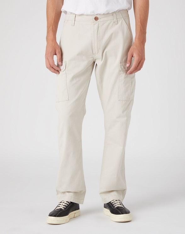 Spodnie Męskie Wrangler Casey Jones Cargo Peyote Beige W1C2FUC22