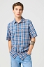 Koszula Męska Wrangler Ss 1 Pkt Shirt Flamingo Indigo 112362733