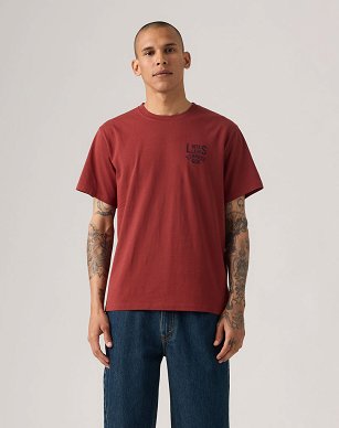 T-shirt Męski Levi`s® Ss Relaxed Fit Tee Russet Brown Jersey 16143-2089