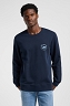 Bluza Męska Lee Crew Sws Rivet Navy 112364562