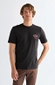 Koszulka Męska Wrangler Small Americana Tee Black 112377982