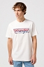 Koszulka Męska Wrangler Graphic Tee Worn White W112350467
