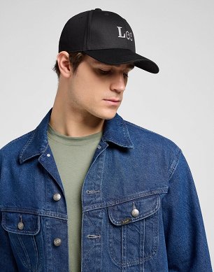 Czapka Męska Lee Lee Cap Black 112372709