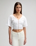 Koszula Damska Lee Tied Back Blouse Bright White 112380540